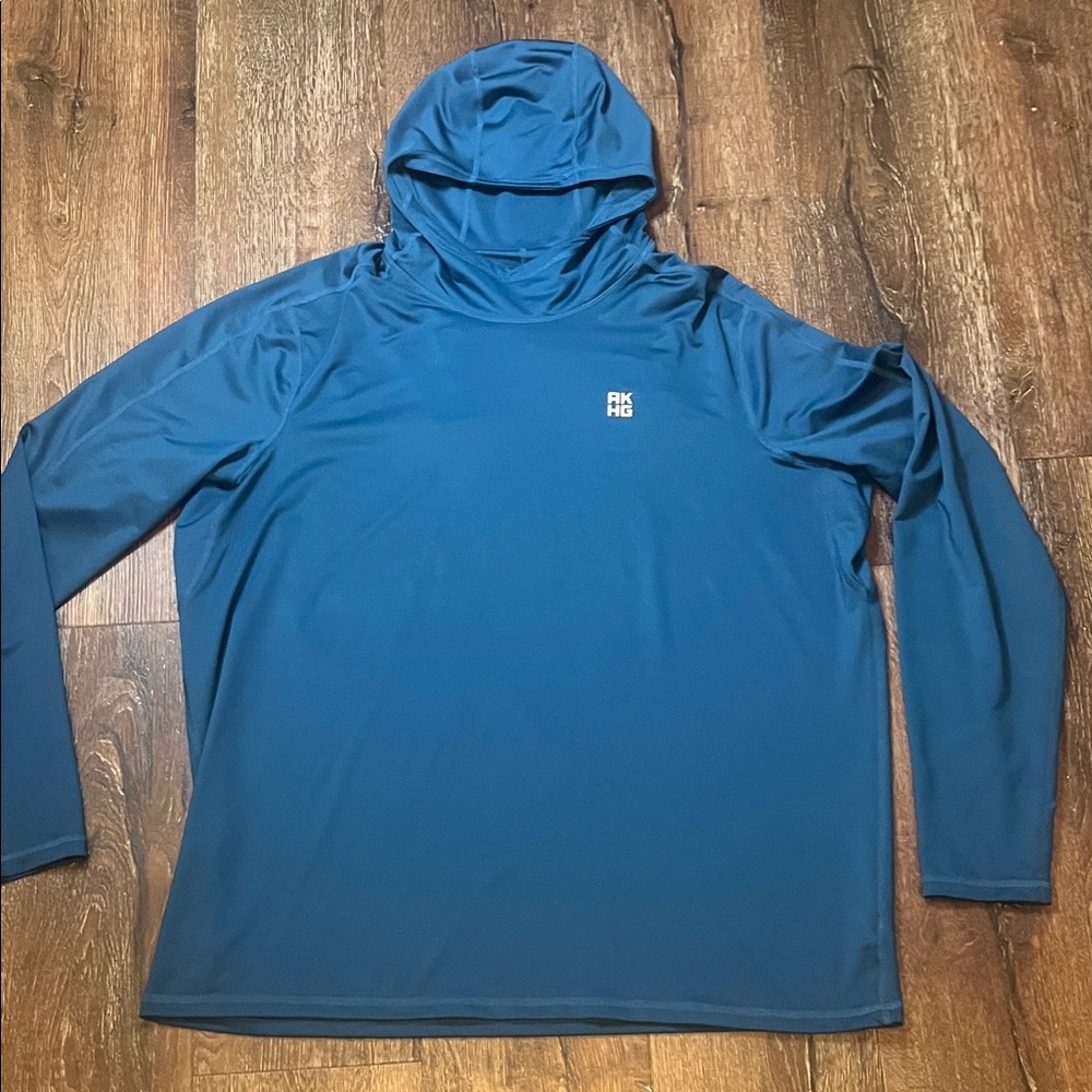 Duluth Trading Alaskan Hardgear Hooded Long Sleeve w/Face Covering XXL